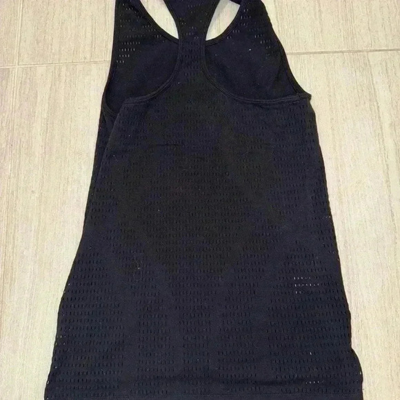 FABLETICS Black Racer Back Tank with Cut out details - Picture 4 of 5